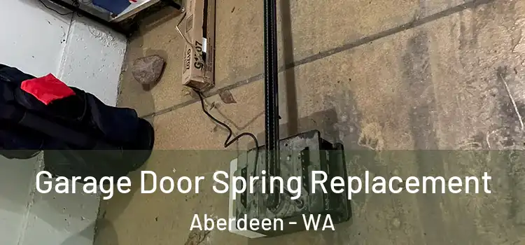  Garage Door Spring Replacement Aberdeen - WA
